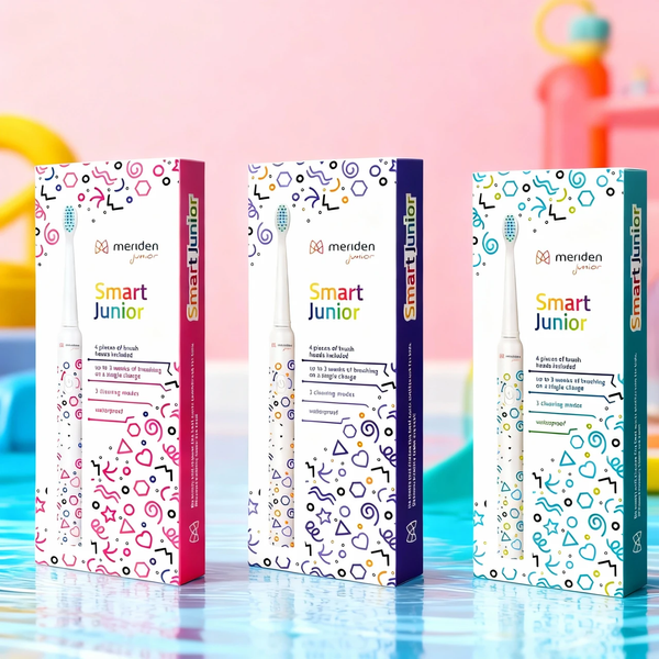 TRÓJPAK: Szczoteczki Meriden SMART Junior – Mix 3 Kolorów