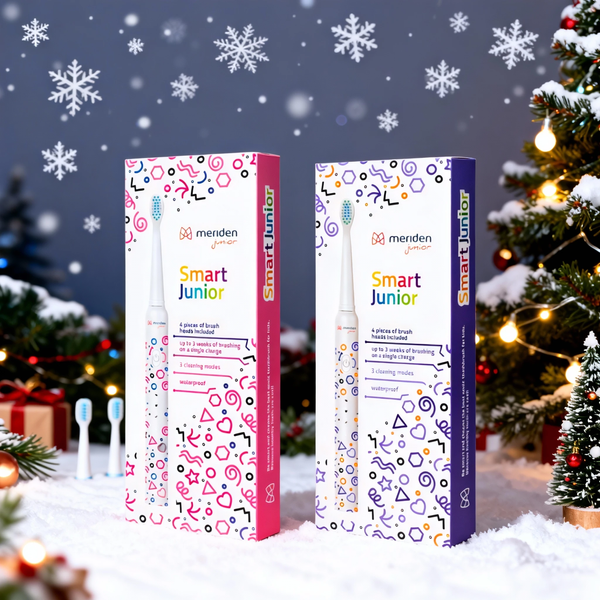 DWUPAK: Szczoteczki Soniczne Meriden SMART Junior (5+ lat)