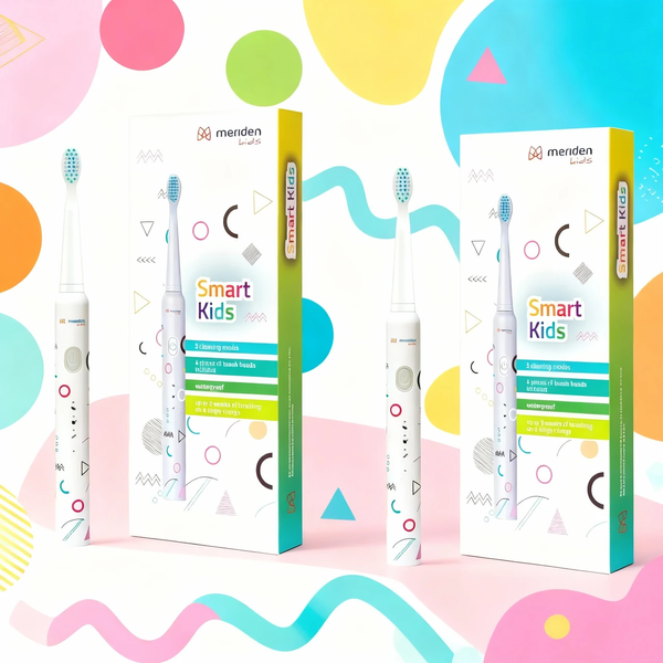 MERIDEN Smart KIDS - szczoteczka soniczna dla dziecka 2 sztuki